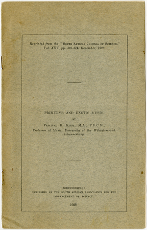 Primitive and Exotic Music